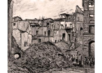 Via Guicciardini - rovine di Firenze Via Guicciardini - rovine di Firenze